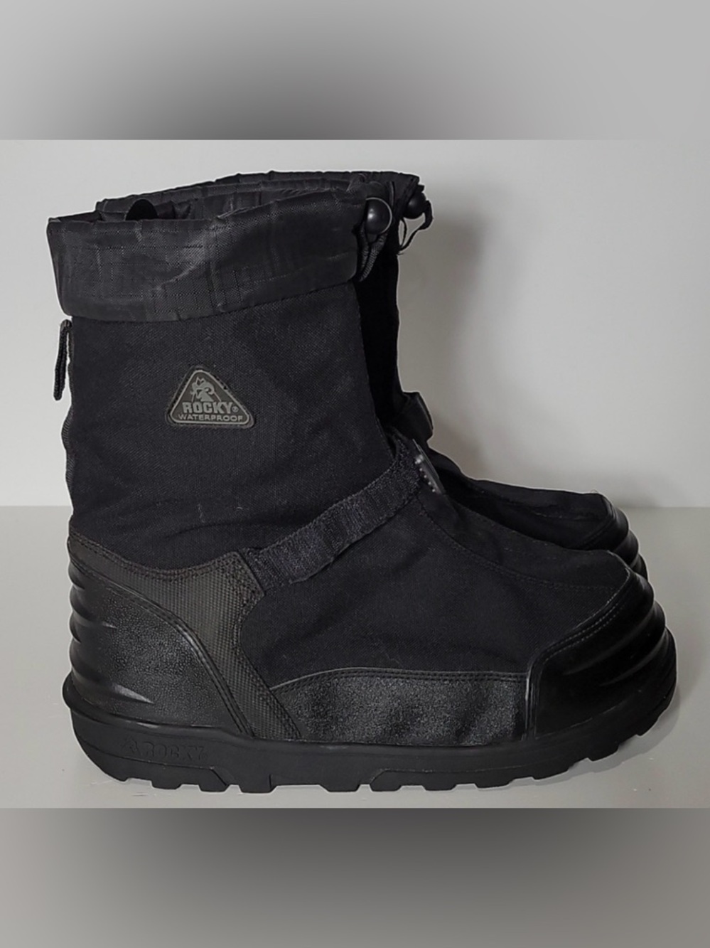 Rocky Black Men's Postal Boots -SIZE 12